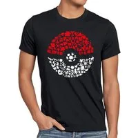 style3 T-Shirt Fang sie alle pokemon go ball monster spiel online