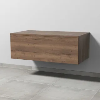 Sanipa Solitärschrank 2morrow (P2236) 340x1000x520 Eiche-Tabak P223650