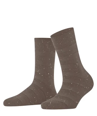 FALKE - FALKE Sparkle Stripes Damen soil - Gr. - 36.5