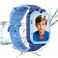 blackview Z20 4G Videoanruf, GPS, SOS-Taste, IP67 wasserdicht, 800mAh Kinder Smartwatch (1,83 Zoll), 1.83", 8 MP, GPS + LBS + WiFi, 800 mAh, IP67, 4G Nano SIM