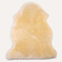 Babylammfell Naturasan – Baby Lammfell geschoren–med.gegerbt–mit Nähte, naturasan