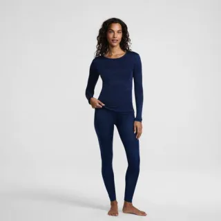 Seidenunterhemd mit Rundhalsausschnitt für Damen in Petite-Größe, Damen, size: petite, Blau, Seide, by Lands' End