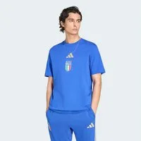 adidas Performance T-Shirt FIGC DNA GR TEE mit Rundhalsausschnitt, ohne Verschluss, aus Baumwolle