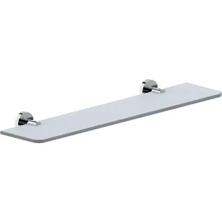 Bravat Varuna Ablagekonsole 763710 Glas, chrom, Kleben/Schrauben