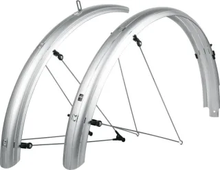 SKS Bluemels Basic Schutzblech-Set 28" silver 65 mm