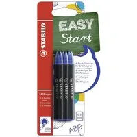 STABILO Fineliner STABILO Tintenpatronen EASYoriginal Refill, 6er Set blau