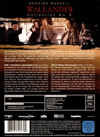 Wallander Collection No. 6 [2 DVDs]
