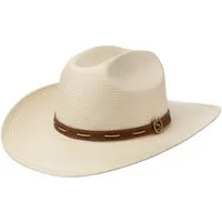 Stetson Sonnenhut (1-St) Westernhut mit Lederband
