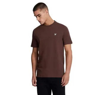 Lyle & Scott - T-Shirt für Herren, Rundhalsausschnitt, Baumwolle (Rot)