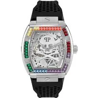 PHILIPP PLEIN Automatikuhr Philipp Plein The $keleton PWBAA1423, (100-tlg), Hochwertiges Produkt mit zeitlosem Design, sorgfältiger Verarbeitung