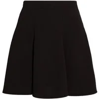 SASSYCLASSY Minirock Eleganter Mini Rock Damen mit Falten und Gummibund