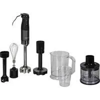 Triblade XL Pro Stabmixer HBM80.322BK schwarz/anthrazit, 1.200 Watt, mit Zerkleinerer und Schneebesen