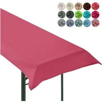 heimtexland Tischdecke Biertischdecke Garten Tischdeko Bierzeltgarnitur (Einzeln 1-tlg, Typ861), rechteckig 90 x 240 cm