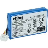 vhbw Akku passend für BMW Navigator 6, 5, VI, V Navigationssystem (920 mAh, Akku Akku Li-Polymer 920 mAh (7,4 V, 1 St), Leistungsfähiger Austausch-Akku für Navigationsgerät, Wiederaufladbar