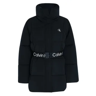 Calvin Klein Belted Long Puffer