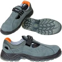 Urgent Arbeitssandale Sicherheitssandale Sandale Schutzschuhe mit Stahlkappe Arbeitsschuh