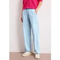 STREET ONE Weite Jeans Style Emee mit Paperbag-Bund/ Loose Fit