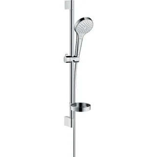 hansgrohe Croma Select S 110 Vario Brauseset 28170400 110 mm, mit Handbrause, Brauseschlauch, weiß/chrom