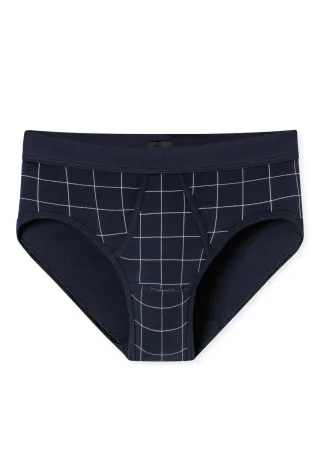 SCHIESSER - Sportslip mit Eingriff nachtblau - Gr. - 8