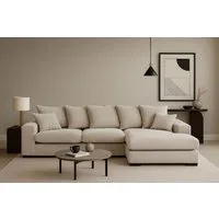 Kaiser Möbel Ecksofa Sofa L-form, Couch L-form Gabon stoff Zoom Ottomane