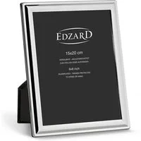 EDZARD Bilderrahmen Terni, edel versilbert und anlaufgeschützt, für 15x20 cm Foto