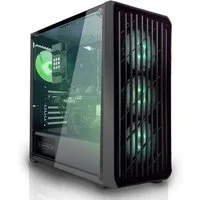 SYSTEMTREFF AMD Ryzen 7 5700X mit AMD Radeon RX 9060 XT 16GB Gaming-PC (AMD 5700X 5700X, Radeon RX 9060 XT, 32 GB RAM, 1000 GB SSD, Luftkühlung)