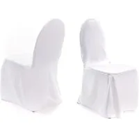 TexDeko Stuhlhusse TexDeko Stuhlhussen für Bankettstühle Stuhlbezug - Modell Berlin, 100 % Polyester, universell