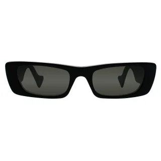 Gucci Rectangle Womens Schwarz Grau GG0516S