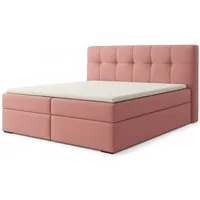 A&J MöbelLand GmbH Boxspringbett REF mit Bettkasten, Topper und gepolstertem Kopfteil. (Boxspringbett mit Bettkasten und gepolstertem Kopfteil. Inclusive Topper !, TOP ANGEBOT), Länge 208cm Höhe 106 cm