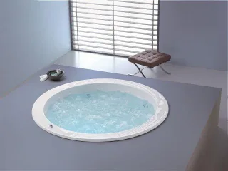 Hoesch Badewanne Dreamscape Rund D:1800mm Weiss 6114.010010