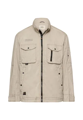 camel active - Blouson mit Stehkragen light beige - Gr. - 54