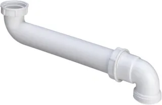 Viega Baugruppe Ablaufbogen 7860.71-880, in G1 1/2 x G1 1/2 Kunststoff weiss 105785