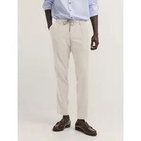 bugatti Bundfaltenhose Superior touch mit Stretch und easy-care Funktion