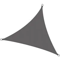 Sol Royal Sonnensegel Sonnensegel dreieckig Wasserdicht 3x3x3m SolVision PS9, Anthrazit, Terrasse Sonnensegel Balkon Segeltuch UV Sonnenschutz Garten
