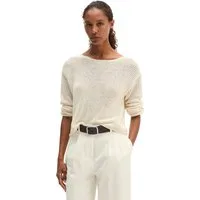 Marc O'Polo Strickpullover aus Leinen-Baumwolle-Mix