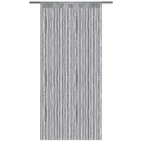 Bestlivings Fadenvorhang, Stangendurchzug, halbtransparent, Fadengardine mit Stangendurchzug (90 x 200cm bis 300 x 250cm)