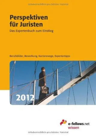 Perspektiven für Juristen 2012