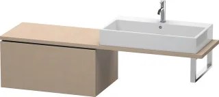 Duravit L-Cube Unterschrank für Konsole Leinen Matt 820x547x400 mm - LC583407575 LC583407575