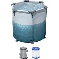 Bestway Framepool Bestway LAY-Z-SPA Eisbad Glacial Dip mit Filterpumpe Durchm. 90 x 80 c