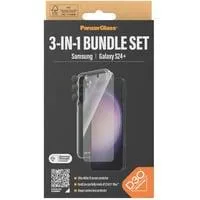 3-in-1 Schutz Set transparent, Samsung Galaxy S24 Plus, EasyAligner