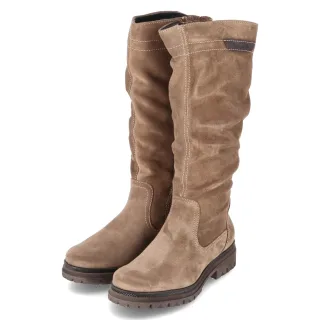 Tamaris Stiefel  Braun - Gr. 38 -  Textil und Synthetik