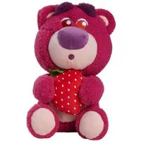 SIMBA Plüschfigur Pixar Erdbeer Lotso, 25 cm, mit Erdbeerduft