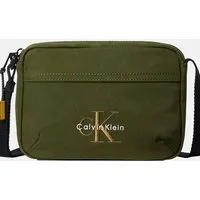 Calvin Klein Kameratasche BOLD CAMERA BAG, Herren-Schultertasche, Umhängetasche mit CK-Logo