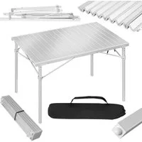 Woltu Campingtisch (1-St), Alu Tisch, Reisetisch, zusammenklappbar und tragbar