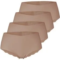 sloggi Panty Zero Microfibre saumlose Abschlüsse, Wellenkante, kein Abzeichnen, im 4er Pack