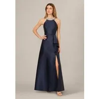Adrianna Papell Abendkleid Embellished Mikado Gown Atemberaubendes und strukturiertes Mikado-Kleid