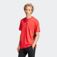 adidas Sportswear T-Shirt M 3S SJ T mit Rundhalsausschnitt, aus Baumwolle, weiches Single Jersey