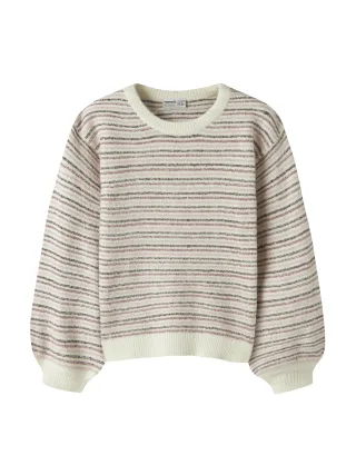 NAME IT - NKFNOELLE LS KNIT Wild Ginger - Gr. - 140