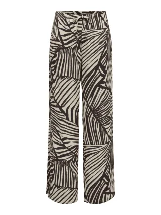 JDY - JDYDEBBIE NEW LOOSE PANT JRS DIA Sandshell - Gr. - 32