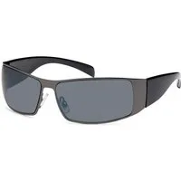 BEZLIT Eyewear Sonnenbrille Herren Bikerbrille Sonnenbrille (1-St) mit schwarzen Linsen